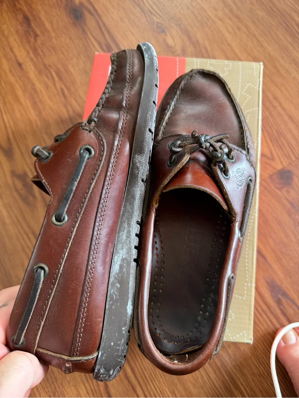 Dexter Men's Dark Brown Leather made is USA